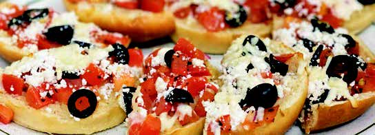 Greek Feta Bruschetta